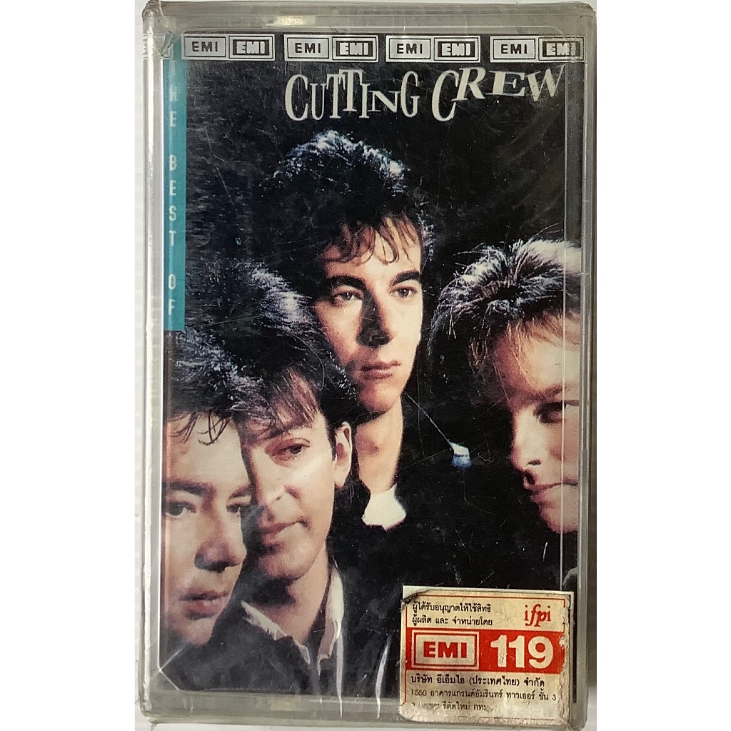 มือหนึ่ง Cassette Tape เทปคาสเซ็ตเพลง The Best Of Cutting Crew ลิขสิทธิ์ ซีล