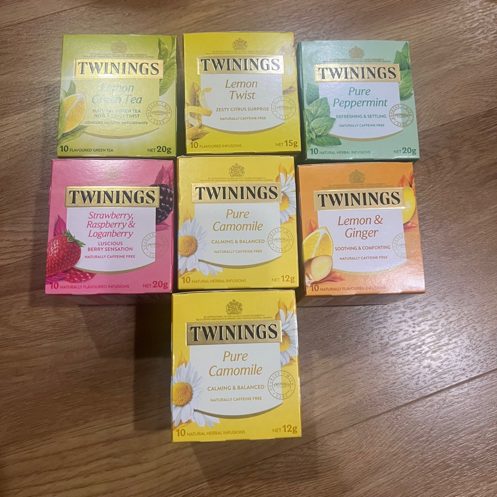 Twinings Tea Bags 10 Pack /ชา ทไวนิงส์ แพ็ค 10 ซอง (ชามีซองบรรจุแยก)