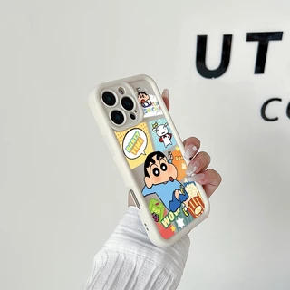 น่ารักจัง Crayon Shin-chan เคส Vivo Y17/Y12/Y15/Y11/Y12i Y17s/Y28 5G Y20/Y20i/Y20s Y11S/Y12S Y50/Y30/Y30i Y17/Y12