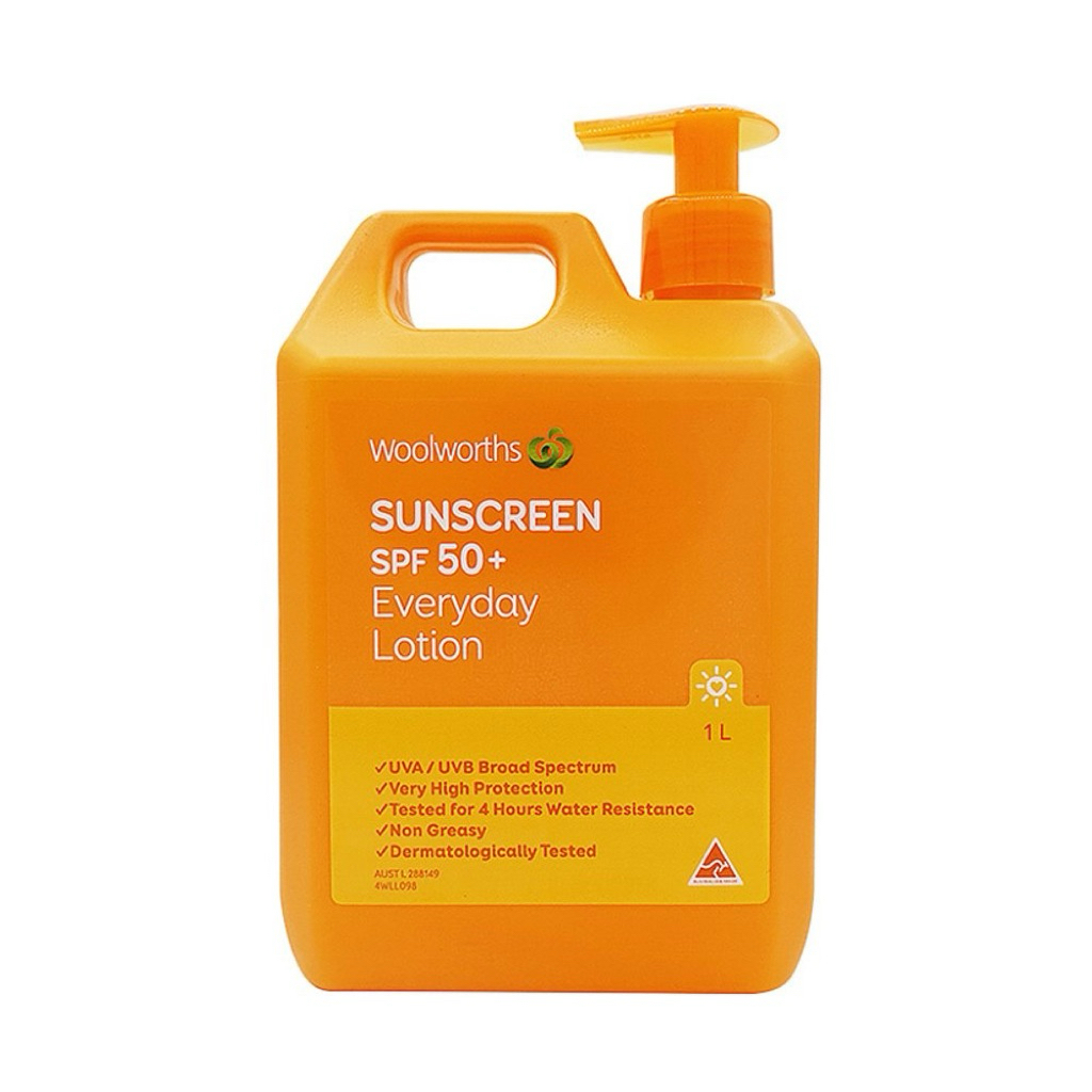 🚛สินค้าพร้อมจัดส่ง🚛ครีมกันแดด 1 ลิตร ☀️Woolworths Everyday Sunscreen ปังมากกก ถูกและดี