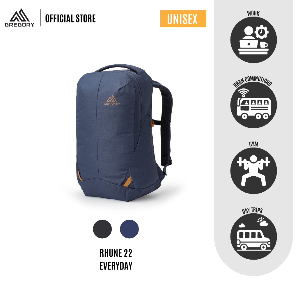 Gregory Rhune 22 กระเป๋าเป้ กระเป๋าสะพายหลัง