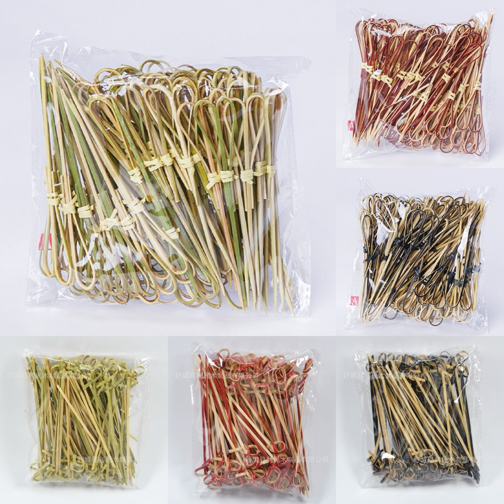 ไม้เสียบ ขนาด 12 ซม (แพคละ 100 ชิ้น) รูปที่ 2