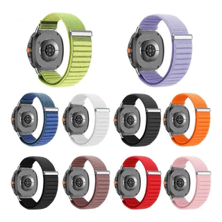 สายไนลอนสำหรับ Samsung Galaxy Watch 8 9 44/40mm Breathable Strap For Watch 8 Classic สร้อยข้อมือ Correa อย่างเป็นทางการ