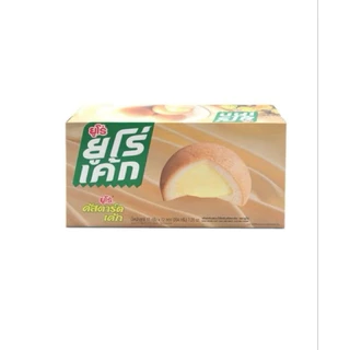 [ยกลัง] ยูโร่คัสตาร์ดเค้ก 15กรัมx12ชิ้นx12กล่อง
