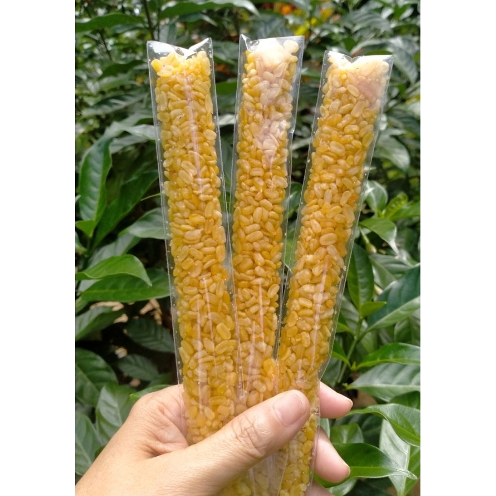ถั่วเหลืองอบเกลือ 10 ซอง (1ห่อ) แบบหลอด