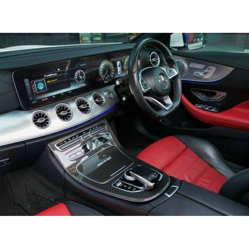 คอนโซนกลางคาร์บอนแท้เพียวคาร์บอน BENZ w213-w238