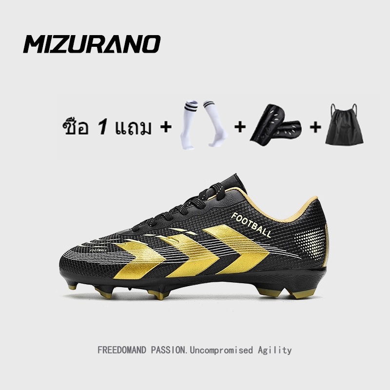 F50 Elite FG รองเท้าสตั๊ด รองเท้าฟุตบอลห้าด้านสําหรับผู้ชายมืออาชีพ ไซส์ 34-45