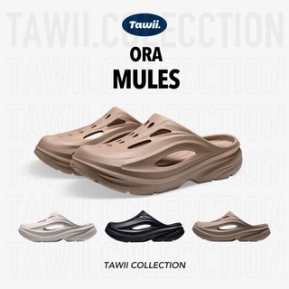 Tawii. ผู้ชาย รองเท้าหัวโตแฟชั่น EVA หนา4cm กันน้ํากันลื่น รองเท้าแตะกลางแจ้ง รองเท้าแตะลําลอง ขนาด40-45