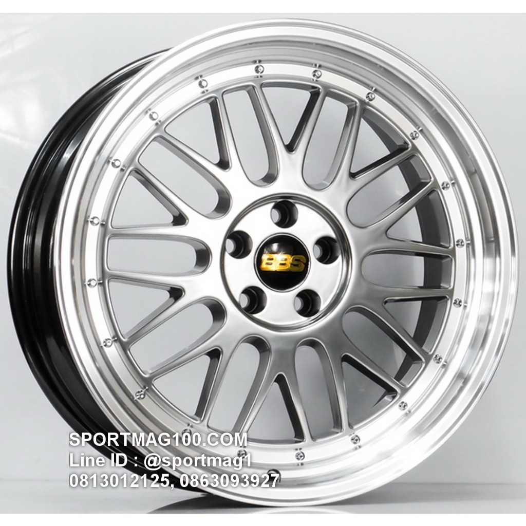 ล้อแม็กซ์ LM ขอบ18นิ้ว 5รู100 สีไฮเปอร์แบล็ค กว้าง8นิ้ว Offset35 [22220]