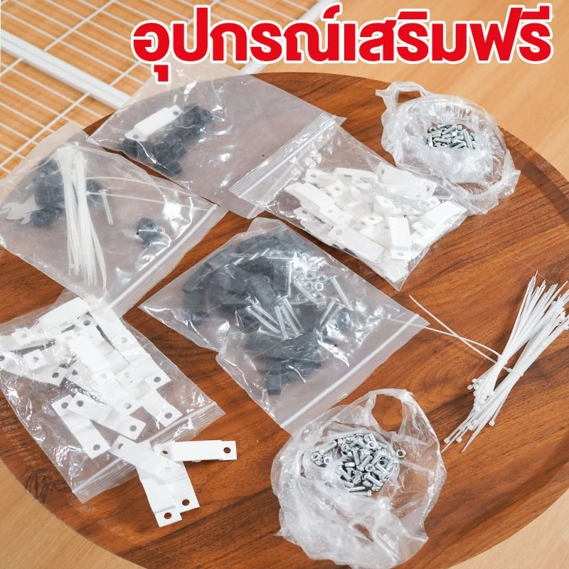 กรงแมว Pet Cage พื้นที่กว้าง ระบายอากาศดี ป้องกันหลบหนี thumbnail 6