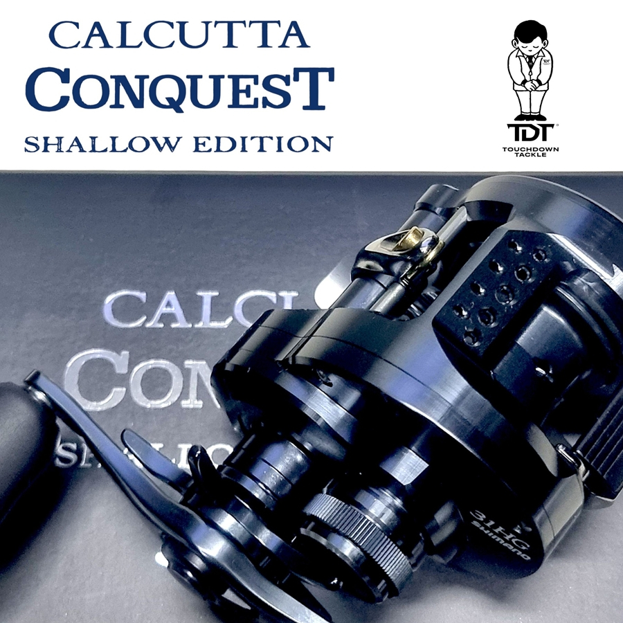 2025 SHIMANO CALCUTTA CONQUEST SHALLOW EDITION   *** รอกตีเหยื่อเบา สุดในรุ่น สายชิ ไม่มีประกัน ***