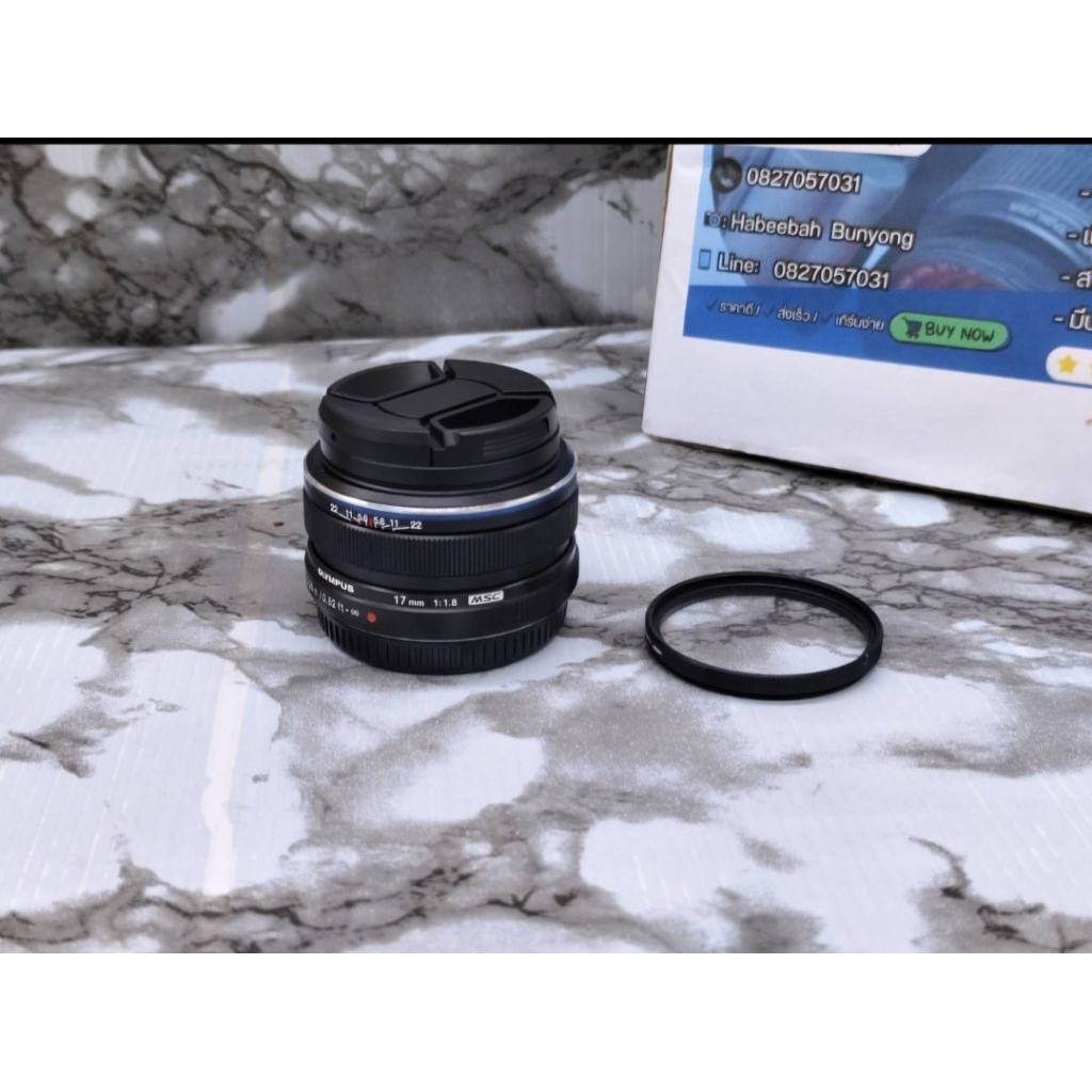 เลนส์กล้องถ่ายรูป Olympus 17F1.8 Panasonic และ Olympus