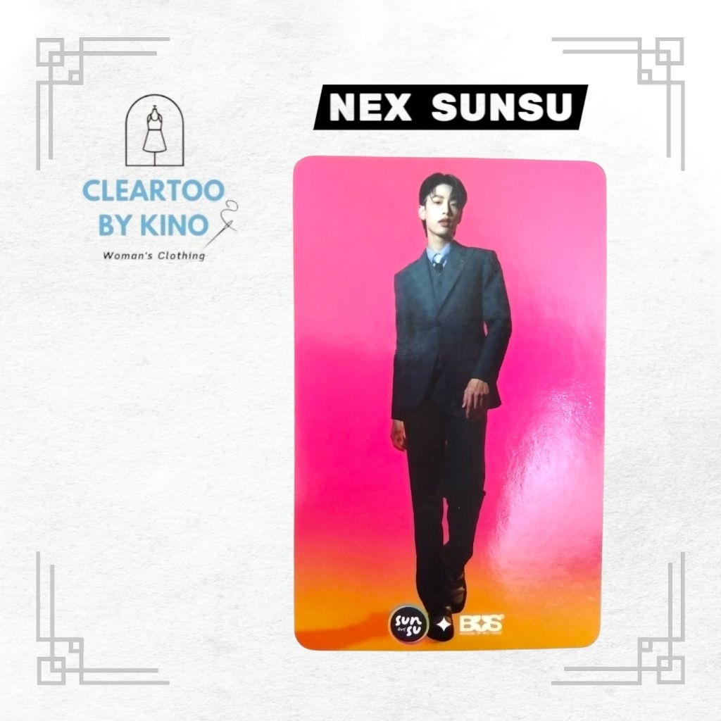 การ์ด Sunsu x BUS NEX (สูทเต็มตัว) 💖