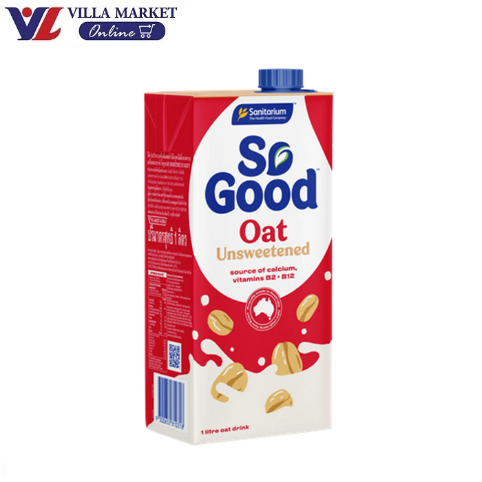 (ไม่มีโปร) Sanitarium So Good Oat Milk Unsweetened 1ลิตร
