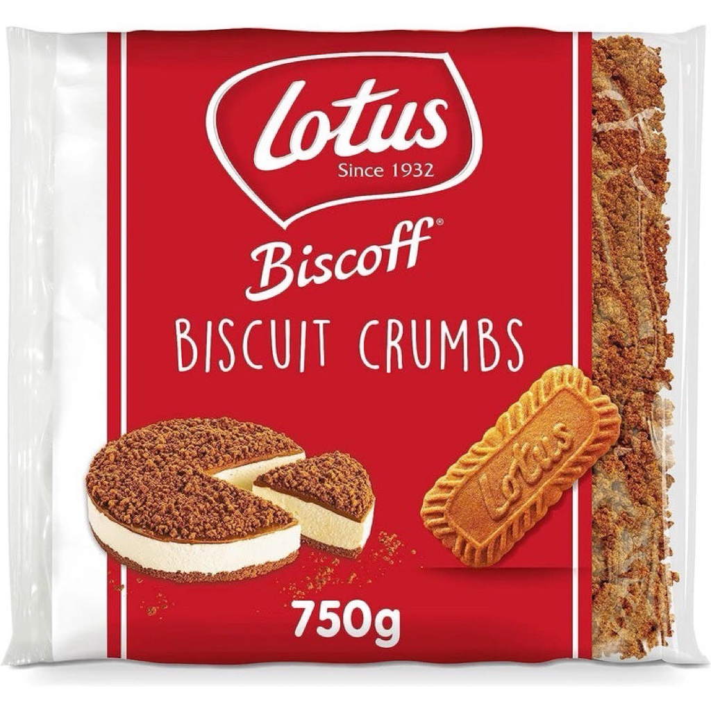 ถูกที่สุด! Lotus Biscoff Crumble โลตัส บิสคอฟ ครัมเบิล **คุกกี้บด** ขนาด 750กรัม(g)