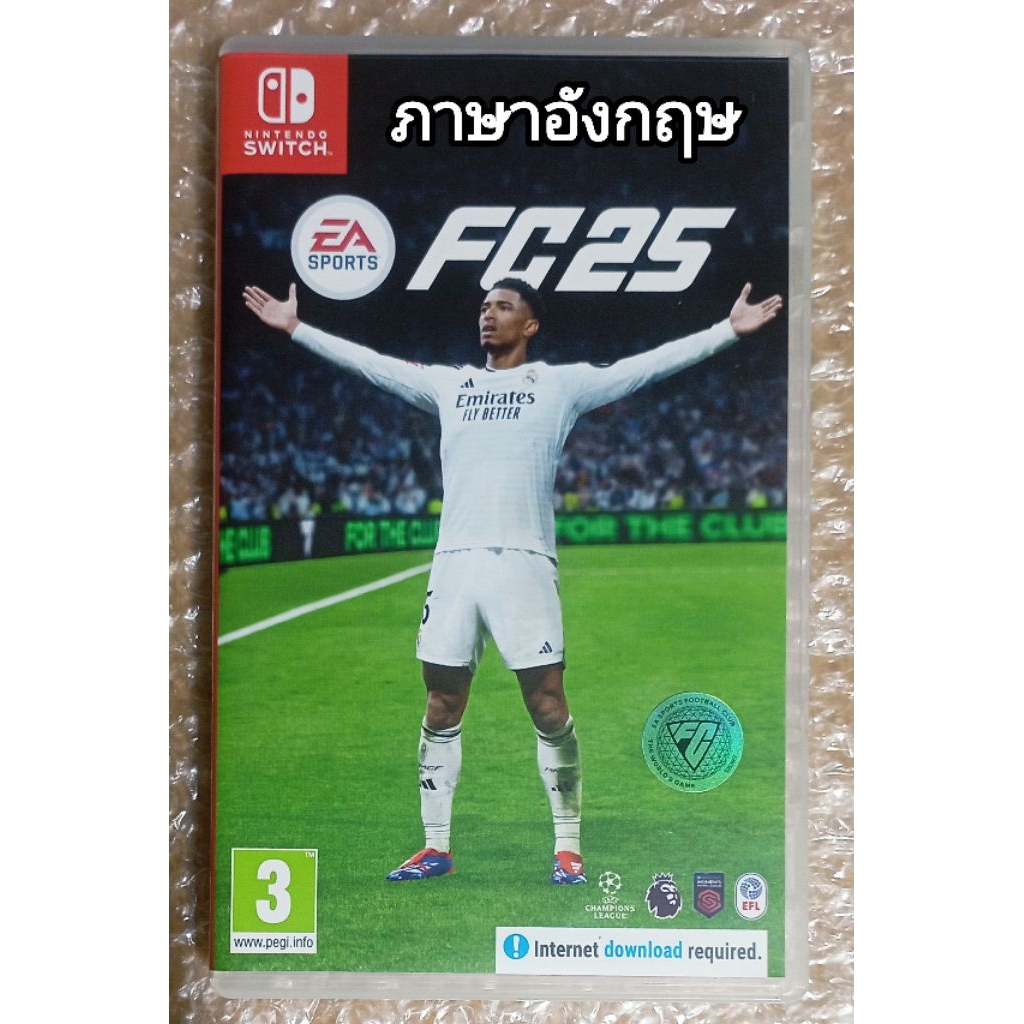 EA SPORTS FC 25 ภาษาอังกฤษ ENGLISH NINTENDO SWITCH EN FIFA25 FIFA2025 2025 FOOTBALL ฟีฟ่า FC25 FC202