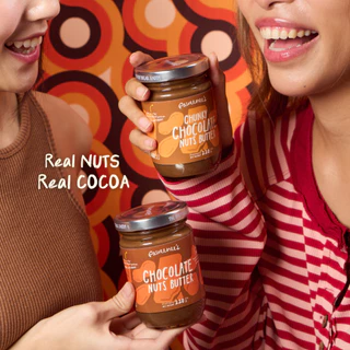 เนยถั่วรวม Chocolate Nuts Butter รสช็อคโกแลต ขนาด 220 g. | Paweenee’s