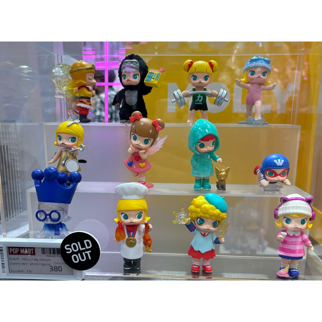 พร้อมส่ง เลือกตัวได้ POP MART - MOLLY : My Instant Superpower