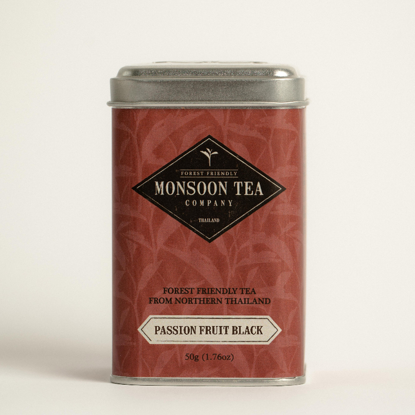 ชาดำเสาวรส Passion Fruit Black Tea from Thailand ชาดำที่หอมหวานละมุนและกลิ่มเสาวรส รสชาติที่สดชื่น