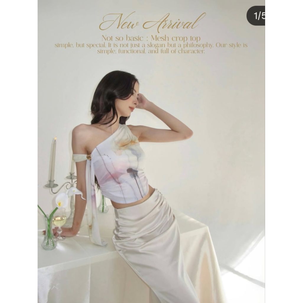 not so basic cropped top secret wonderland