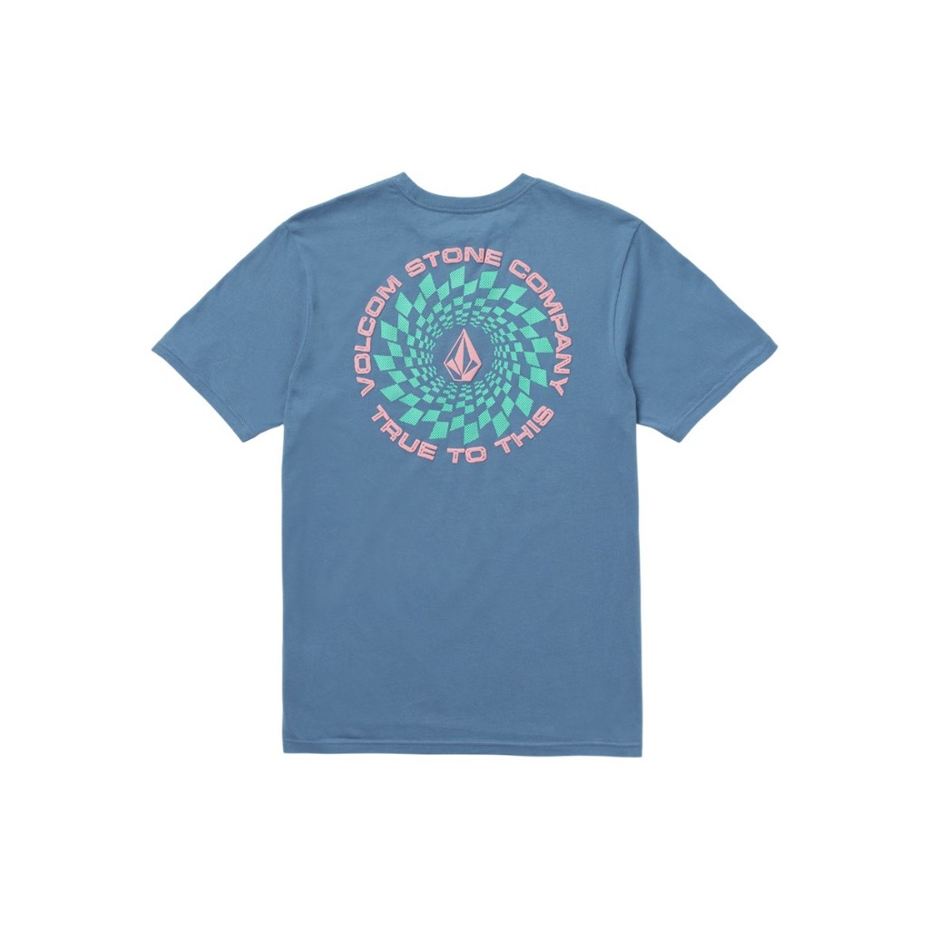 Volcom เสื้อยืดแขนสั้นสำหรับผู้ชาย Mens Easy Orbit Short Sleeve Tee 244 A5032403-BBY — صورة 2