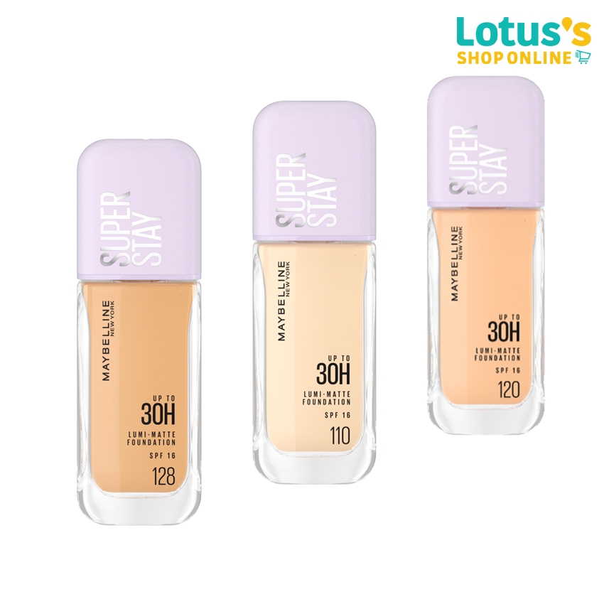 เมย์เบลลีน ครีมรองพื้น ซุปเปอร์สเตย์ ลูมิแมท ฟาวเดชั่น 142 กรัม MAYBELLINE SUPERSTAY LUMIMATTE FOUNDATION 142 G