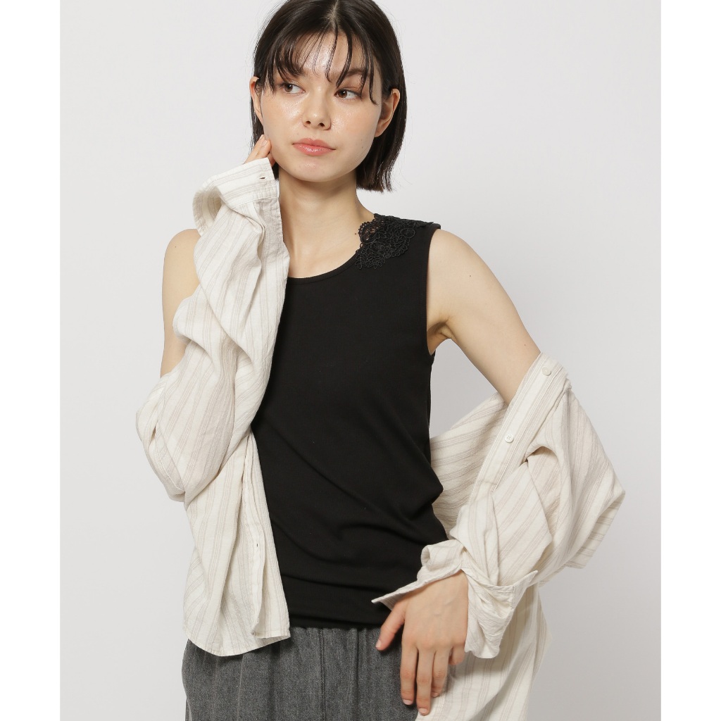 niko and ... 2WAY Assorted Lace Terry Tank Top
