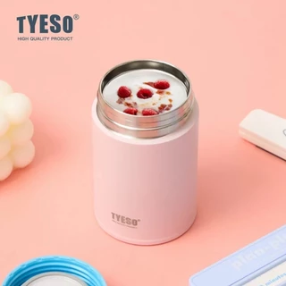 TYESO กระบอกน้ำไซส์มินิ พกพาง่าย สแตนเลส 316 ใช้งานได้ทั้งร้อนและเย็น ฝาปิดสนิทไม่รั่วซึม