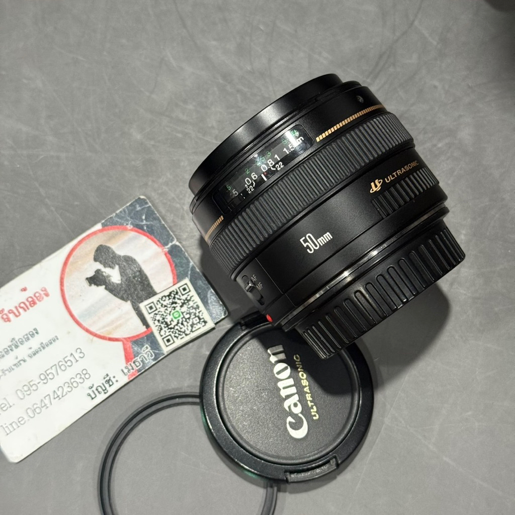 canon 50 f1.4 ใช้งานปกติ