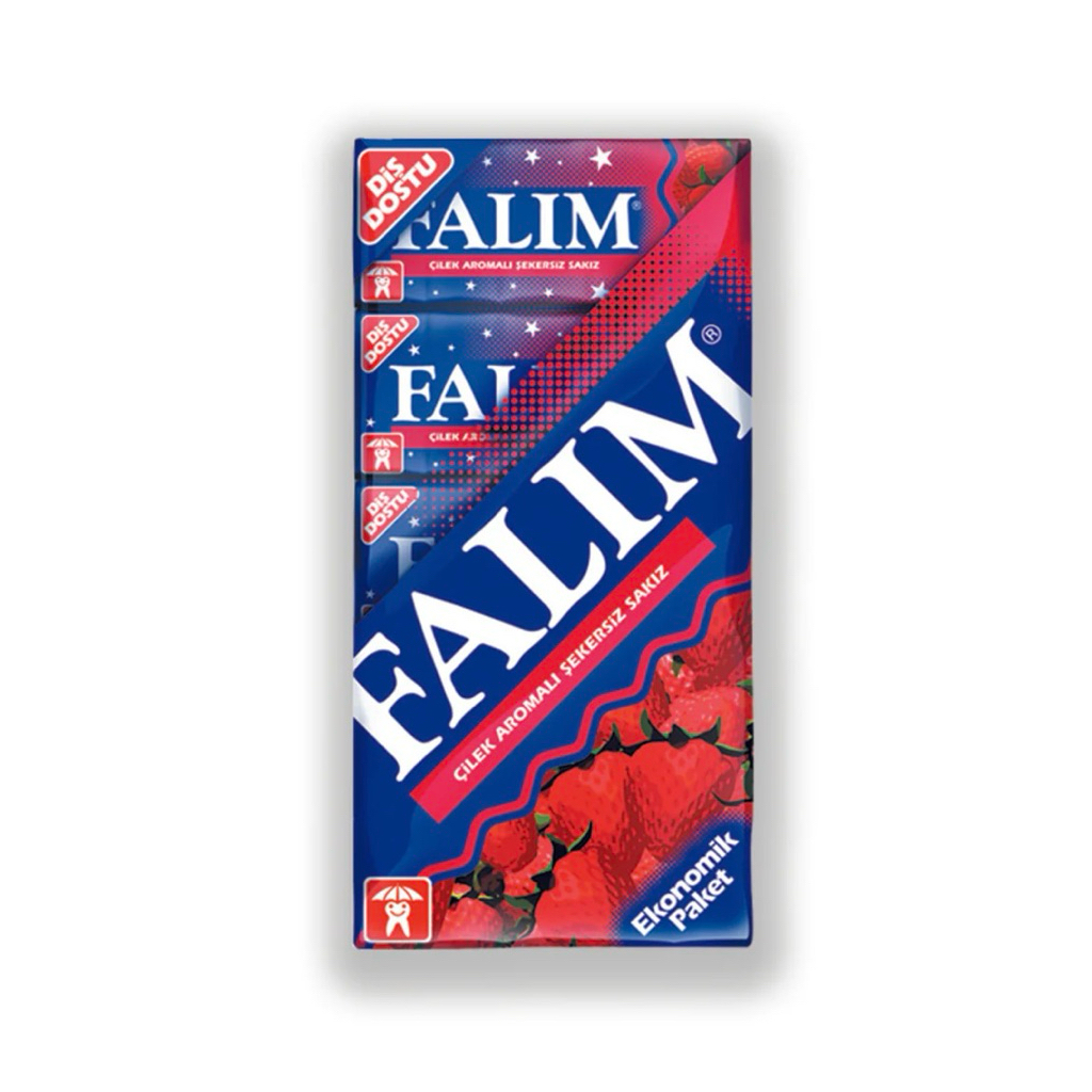หมากฝรั่งFALIM🇹🇷มีหลายรสให้เลือก ไม่มีนำ้ตาล ไม่หวาน5ชิ้น