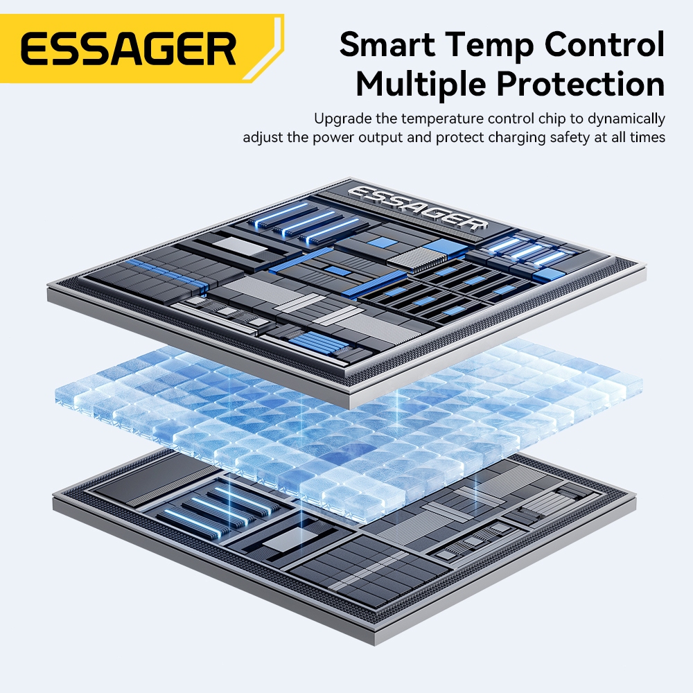 Essager 15W เครื่องชาร์จไร้สายเดสก์ท็อป 4-in-1 รูปที่ 7