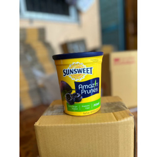ลูกพรุนซันสวีท(SUNSWEET) ไม่มีเม็ด กระปุกเหลือง(หวานน้อย) ขนาด 454 กรัม