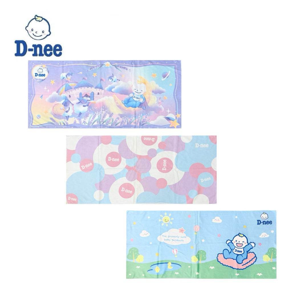D-nee ดีนี่ ผ้าเช็ดผมไมโครไฟเบอร์ นุ่มละมุน ไม่ระคายเคืองผิว ขนาด 35 x 75 ซม. - รูปที่ 3