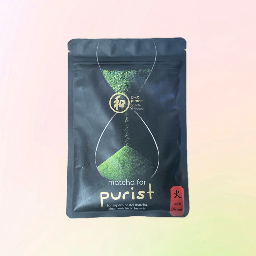 💕พร้อมส่ง✨🍵Purist 40g (high) Peace matcha มัทฉะ 100%