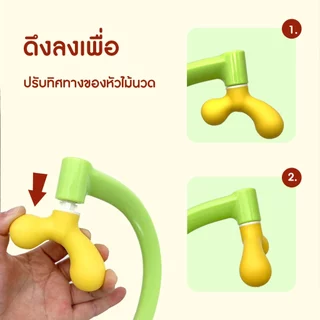 ไม้นวดกดจุด ตะขอนวด กดจุด คอ บ่า ไหล่ นวดได้ดี นวดคลายเส้น (สีเขียว,สีม่วง)