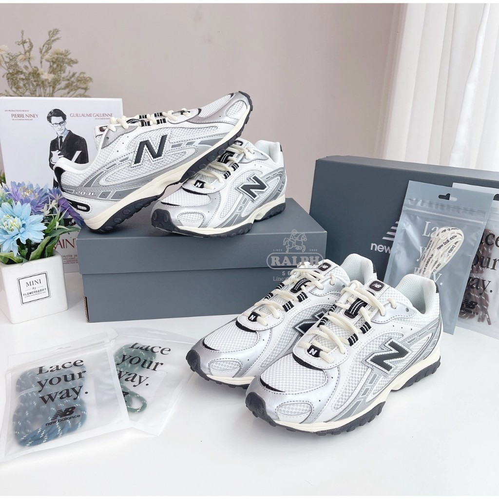 NEW BALANCE 204L (Silver ) รุ่นเดียวกับวอนยอง