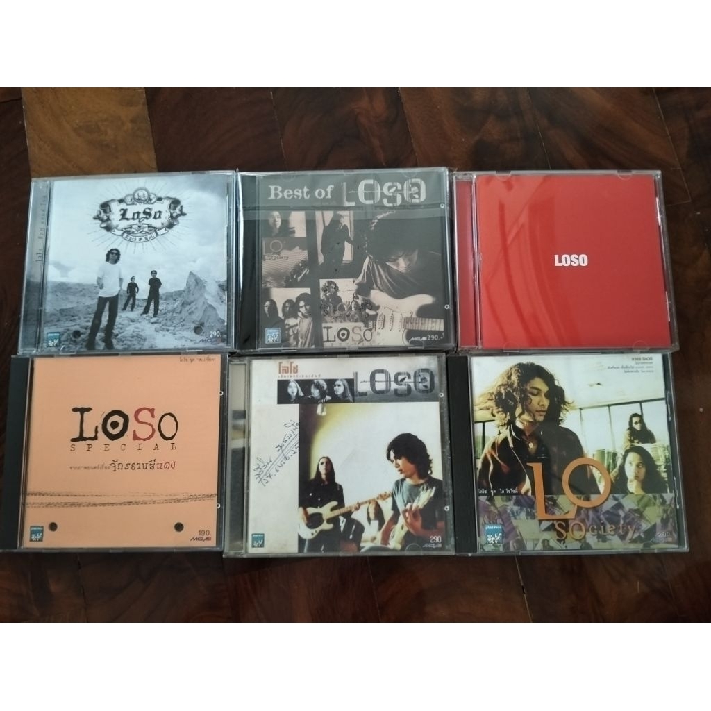 ซีดีเพลง cd music โลโซ Loso  แผ่นมือสอง แผ่นสวย