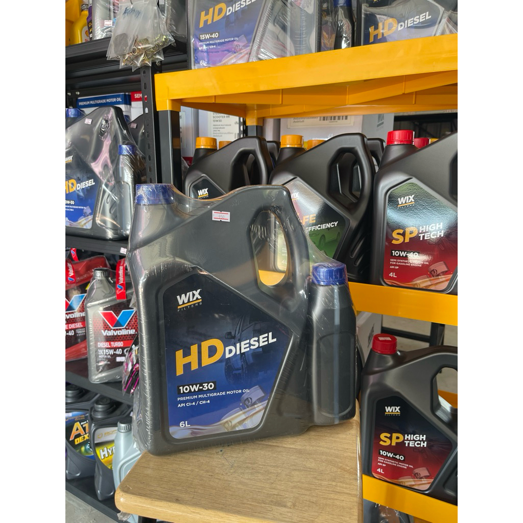 น้ำมันเครื่อง wix HD Diesel 10w30/15w40 ดีเซล 7L