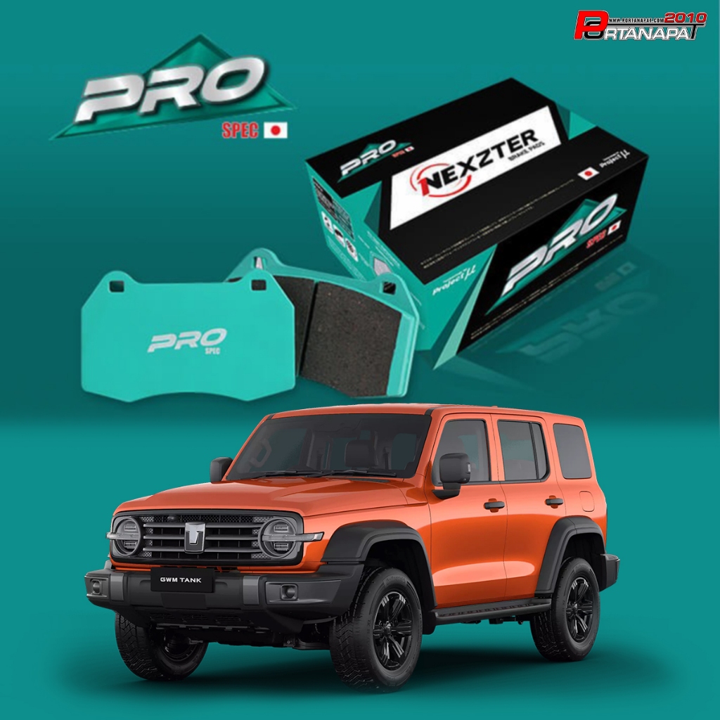 ผ้าเบรค Nexzter Tank 300 คู่หน้า (NX8812G) PRO