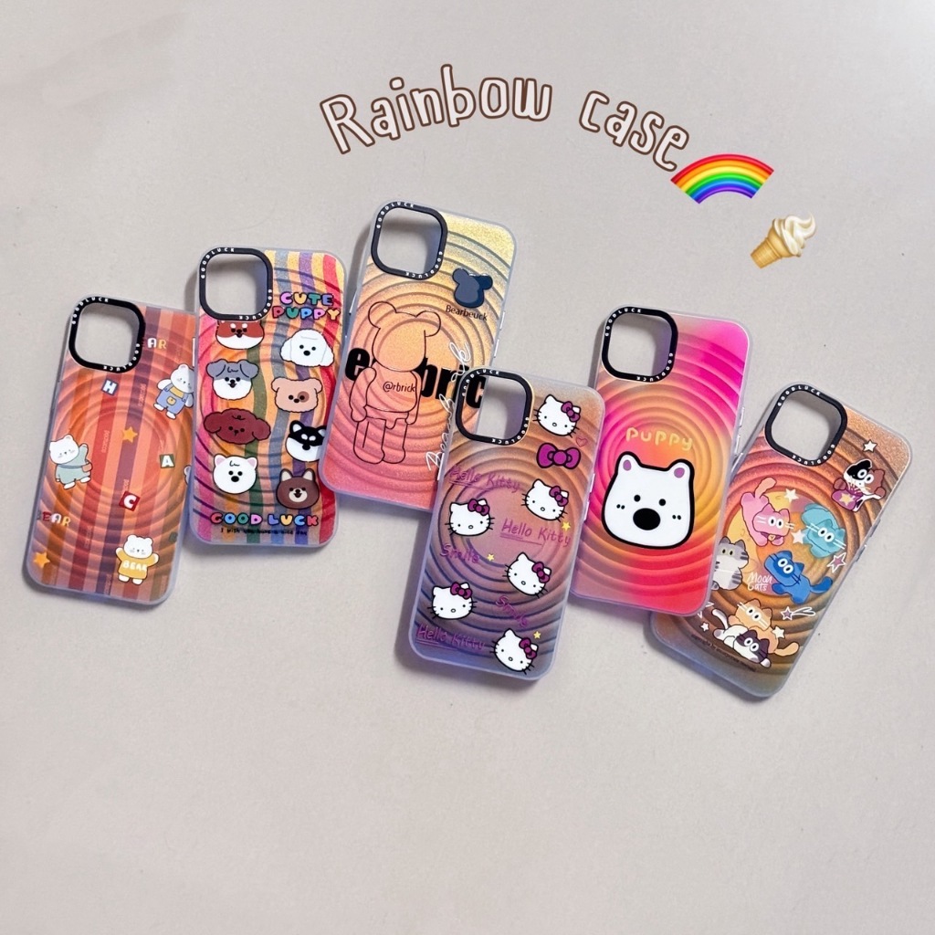 เคส Rainbow ลายการ์ตูน oppo - A5x A5 A5ipro reno14 reno14F