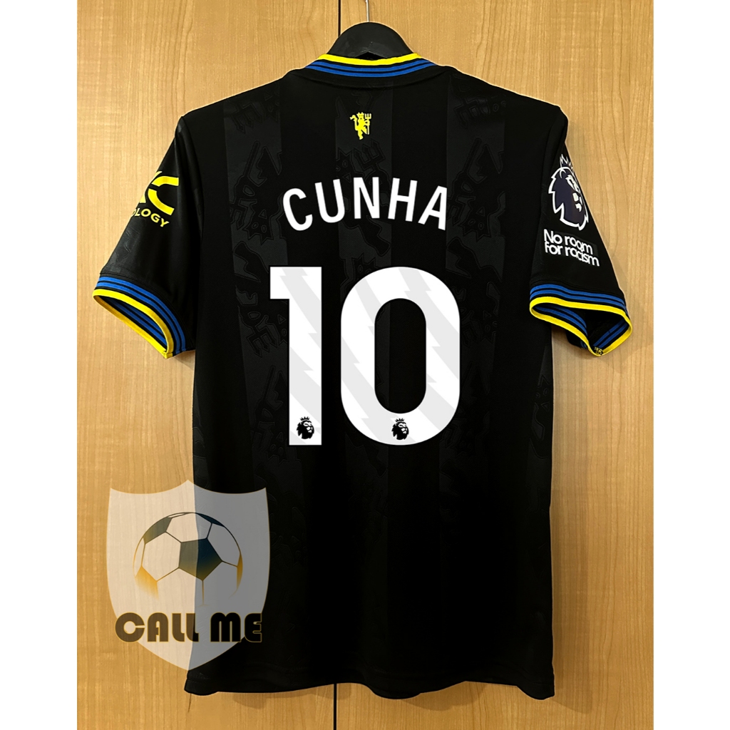 เสื้อฟุตบอล - [เกรดแฟนบอล] - llมuยู  - [ Third ปี 2025/26 ] - ( สามารถเฟล็กชื่อนักเตะ / เบอร์นักเตะ / อาร์ม EPL/ได้)