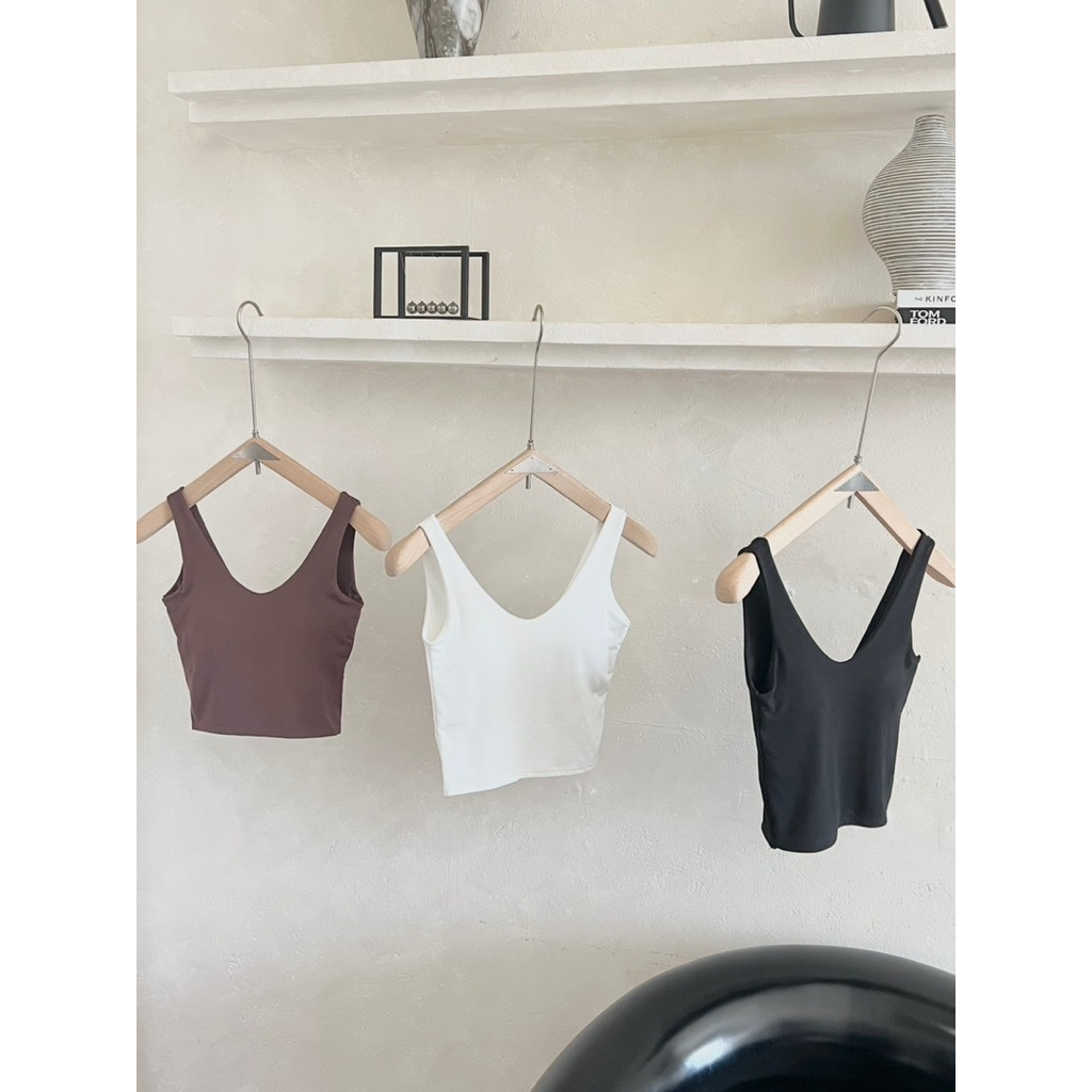 Valet v top• เสื้อกล้ามครอป✨💖