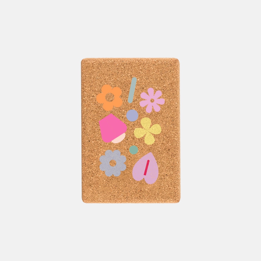 (จัดส่งต้นปลาย มิ.ย. - ต้น ก.ค.) Exciting Bloom Yoga Block | บล็อกโยคะ (2 ชิ้น)