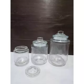 โหลแก้วใส 650ml./1,250ml./2,200ml. คุณภาพดี ดีไซน์คลาสสิค เรียบง่าย ใช้ได้นาน คุ้มค่า