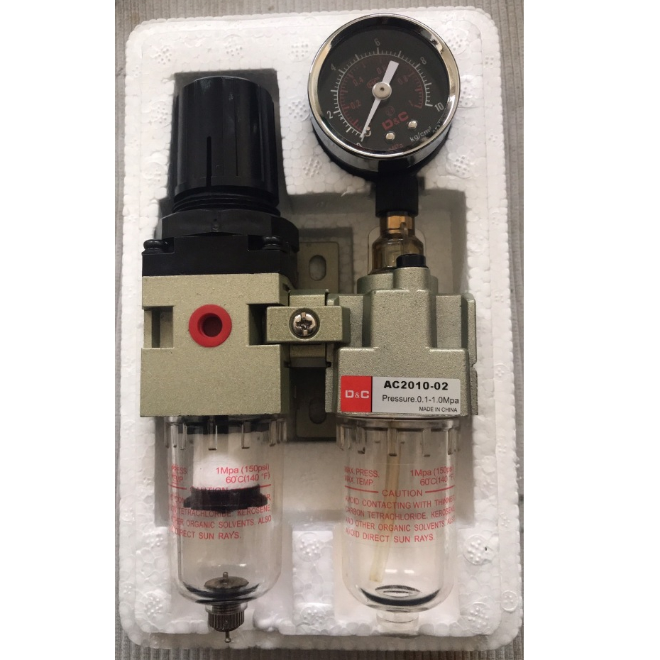 ชุดกรองลม AC2010-02 Pressure. 0.1 - 1.0Mpa
