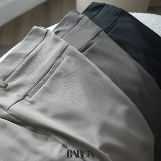 [New] BARON "Elite" Nippon pants กางเกงทรงขากระบอกตรงพรีเมี่ยม เอวสูงมีกระเป๋าหลัง