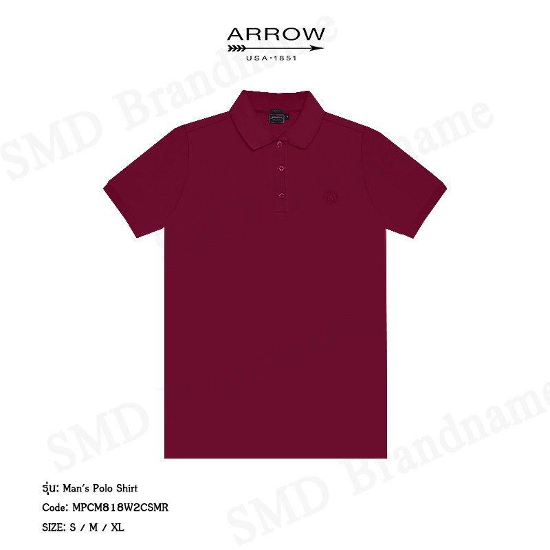 Arrow เสื้อโปโล รุ่น Man's Polo Shirt Code: MPCM818W2CSMR