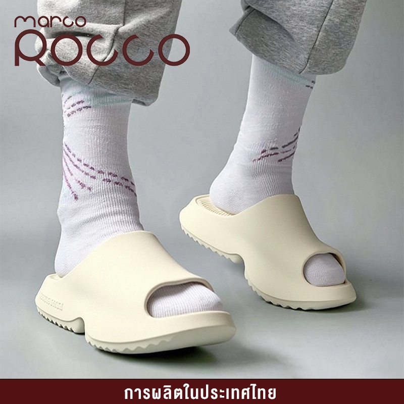 Marco Rocco รองเท้าแตะผู้ชาย วัสดุEVA พื้นนุ่ม กันลื่น รองเท้าเพื่อสุขภาพ รองเท้าแตะลำลอง รุ่นMR8018