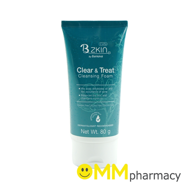 B-ZKIN CLEAR & TREAT CLEANSING FOAM 80G.