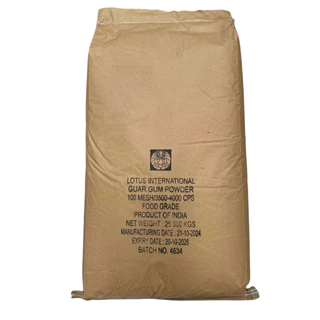 Guar Gum : กัวร์ กัม 25kg. Lotus